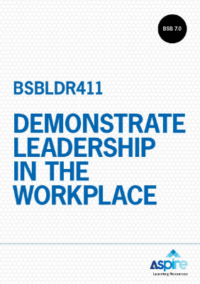 Picture of BSBLDR411 Demonstrate leadership in the workplace