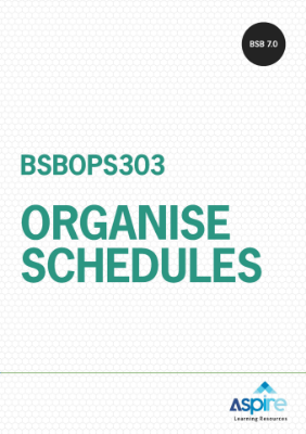 Picture of BSBOPS303 Organise schedules eBook