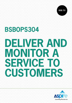 Picture of BSBOPS304 Deliver and monitor a service to customers eBook