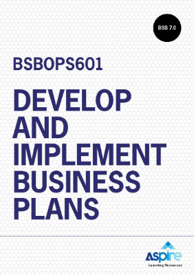 Picture of BSBOPS601 Develop and implement business plans eBook