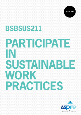 Picture of BSBSUS211 Participate in sustainable work practices eBook
