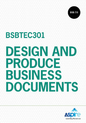 Picture of BSBTEC301 Design and produce business documents eBook