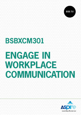 Picture of BSBXCM301 Engage in workplace communication eBook