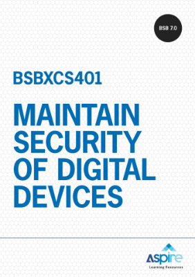 Picture of BSBXCS401 Maintain security of digital devices eBook