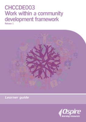 Picture of CHCCDE003 Work within a community development framework eBook