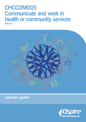 Picture of CHCCOM005 Communicate and work in health or community services eBook