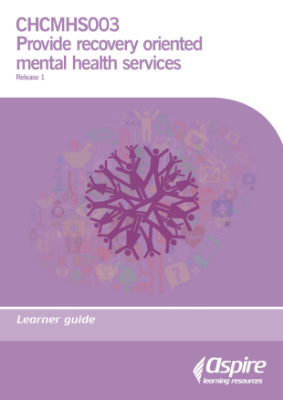 Picture of CHCMHS003 Provide recovery oriented mental health services eBook