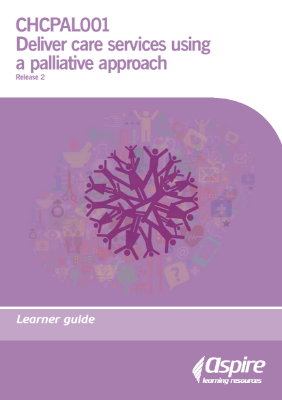 Picture of CHCPAL001 Deliver care services using a palliative approach eBook
