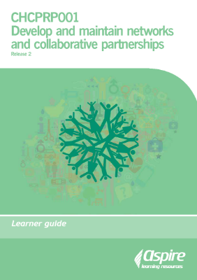 Picture of CHCPRP001  Develop and maintain networks and collaborative partnerships eBook
