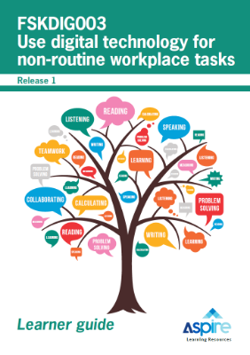 Picture of FSKDIG003 Use digital technology for non-routine workplace tasks eBook