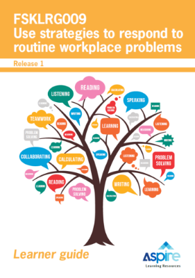 Picture of FSKLRG009 Use strategies to respond to routine workplace problems eBook