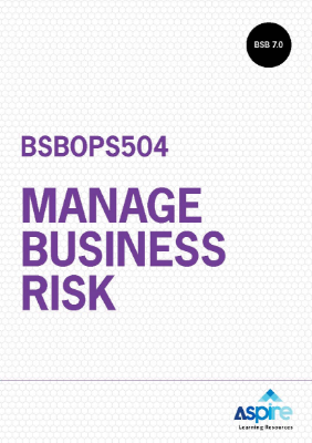 Picture of BSBOPS504 Manage business risk eBook